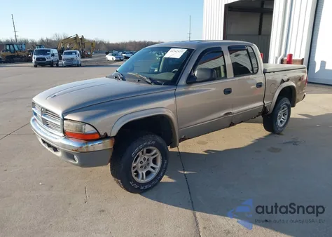 2004 Dodge Dakota из США, поврежденный, VIN LOT-1-44542421